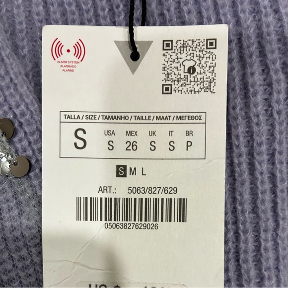 Zara NWT beaded knit vest top 5063/827 - Picture 8 of 9